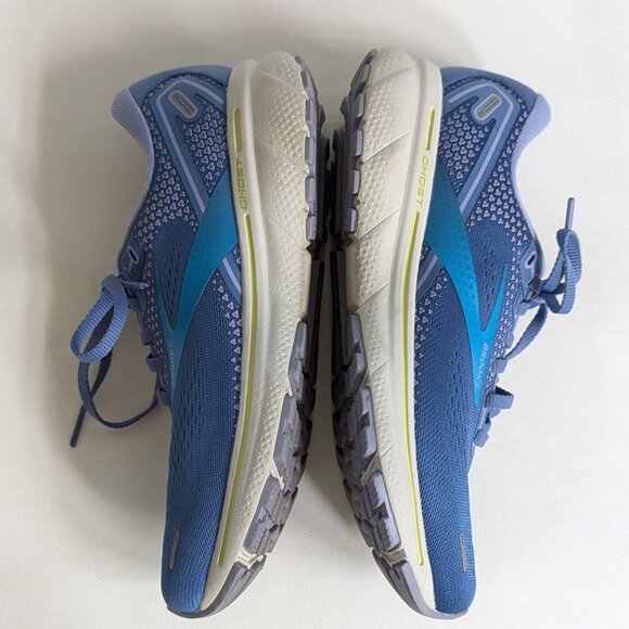 Brooks Women's Ghost 14 Running Shoes Size 7.5 Blue Sneakers - Picture 4 of 7